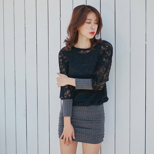 아도니스원피스..레이스가오리