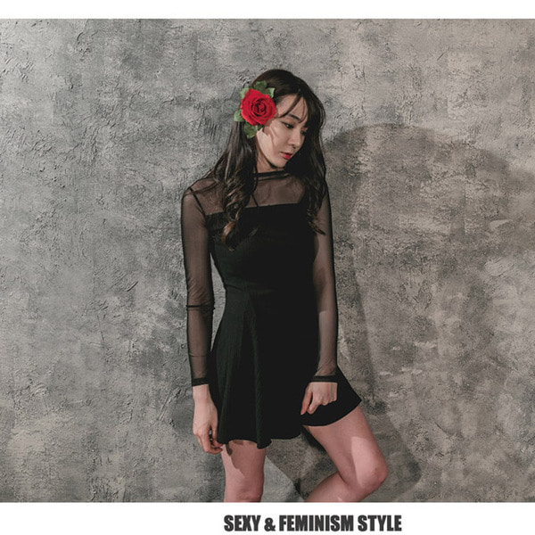 클레타원피스..로시망사훌