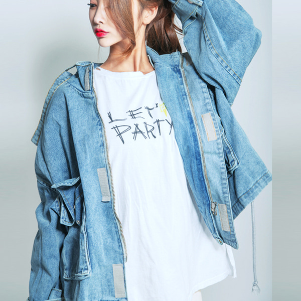 스퀘어데님오버자켓