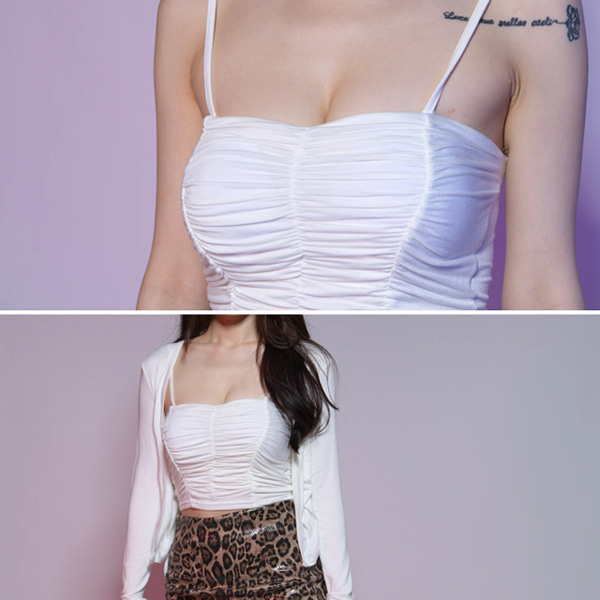 쁘띠세트(나시가디건세트)