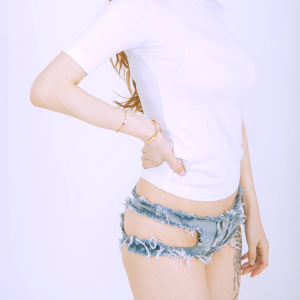 양쪽트임숏팬츠