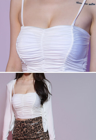 쁘띠세트(나시가디건세트)